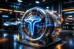 Le symbole "T" de Tesla : moteur de l'innovation automobile