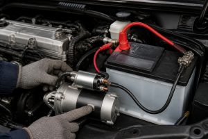 Câblage démarreur voiture : bornes et branchement